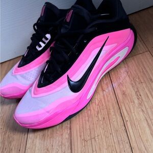 Nike AJ’a one Pink and Black Athletic Shoes